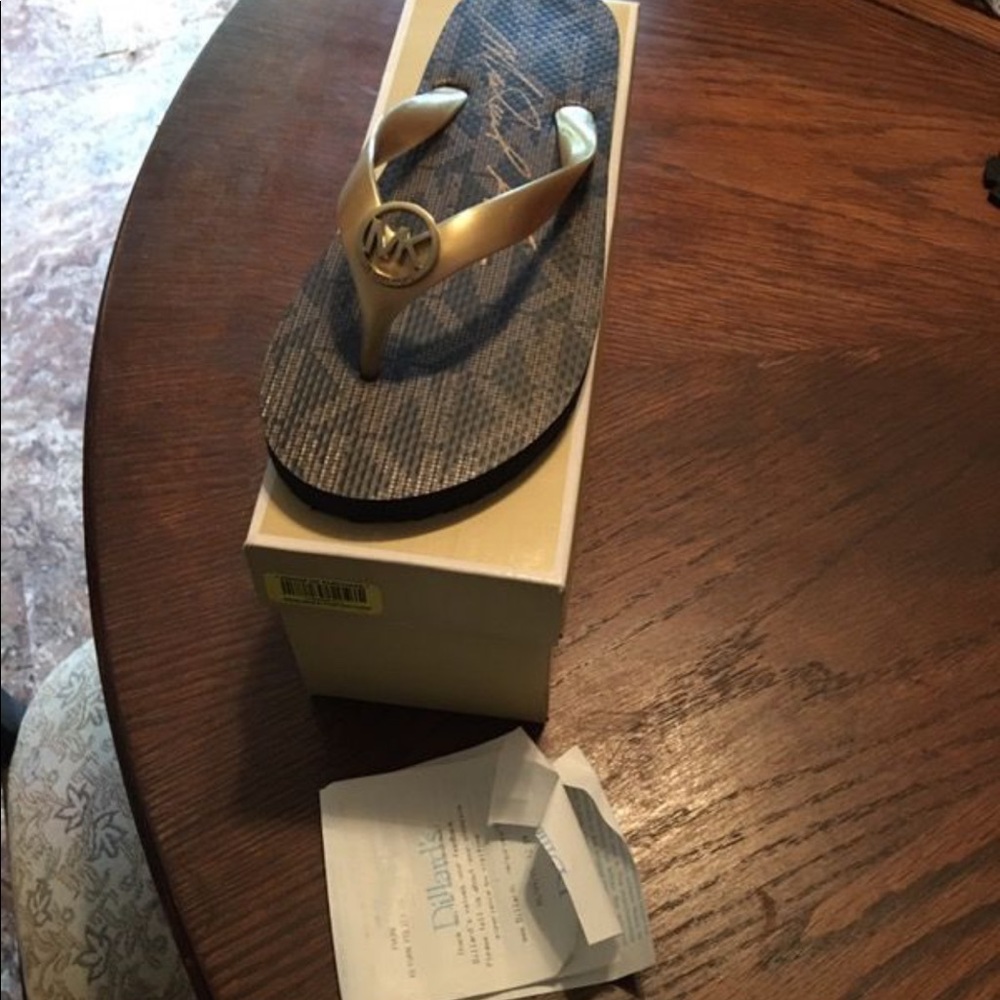 Michael Kors flip flops